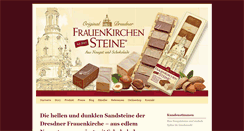 Desktop Screenshot of frauenkirchensteine.de