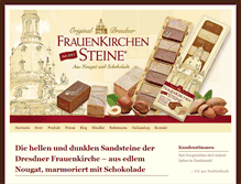 Tablet Screenshot of frauenkirchensteine.de